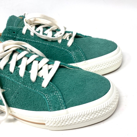 Converse One Star Pro Vintage Suede Shoes Men Size Green Casual Low Top A02947C - Picture 4 of 10